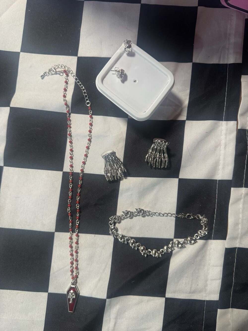 Skull Jewelry Set (Gothic Alternative)